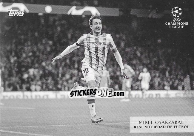 Cromo Mikel Oyarzabal - Simplicidad UEFA Club Competitions 2023-2024 n. SS9 - Topps