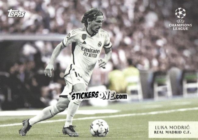 Cromo Luka Modrić - Simplicidad UEFA Club Competitions 2023-2024 n. IS4 - Topps