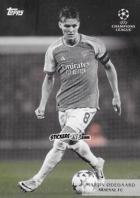 Cromo Martin Odegaard - Simplicidad UEFA Club Competitions 2023-2024 n. IS8 - Topps