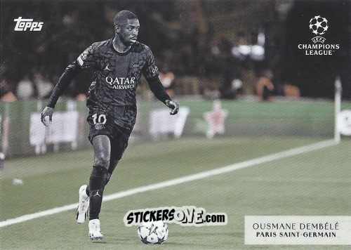 Sticker Ousmane Dembélé - Simplicidad UEFA Club Competitions 2023-2024 n. IS10 - Topps
