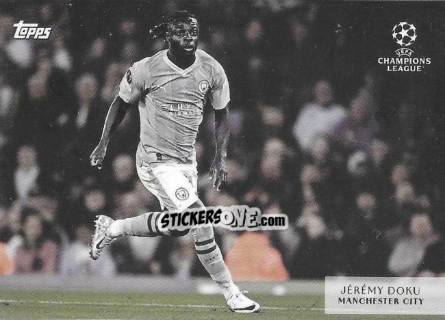 Cromo Jérémy Doku - Simplicidad UEFA Club Competitions 2023-2024 n. IS11 - Topps