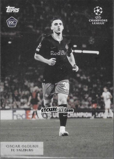 Cromo Oscar Gloukh - Simplicidad UEFA Club Competitions 2023-2024 n. IS16 - Topps