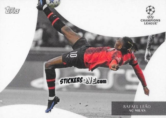 Sticker Rafael Leão - Simplicidad UEFA Club Competitions 2023-2024 n. DY6 - Topps