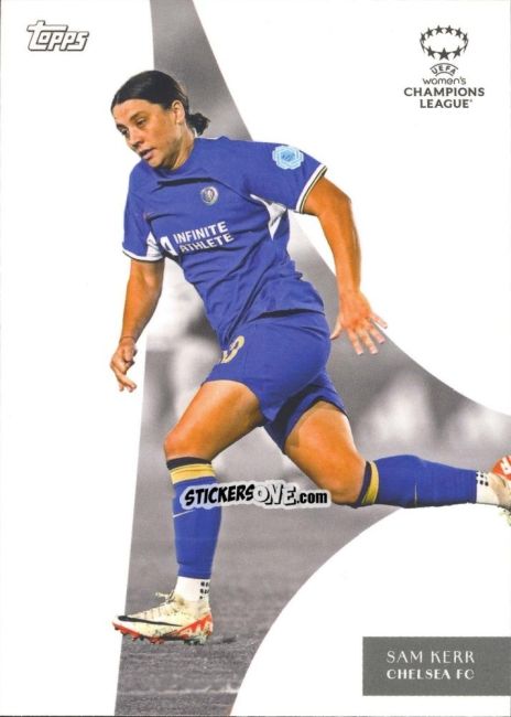 Cromo Sam Kerr - Simplicidad UEFA Club Competitions 2023-2024 n. DY10 - Topps