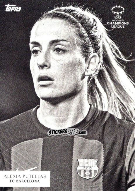 Figurina Alexia Putellas - Simplicidad UEFA Club Competitions 2023-2024 n. PO2 - Topps
