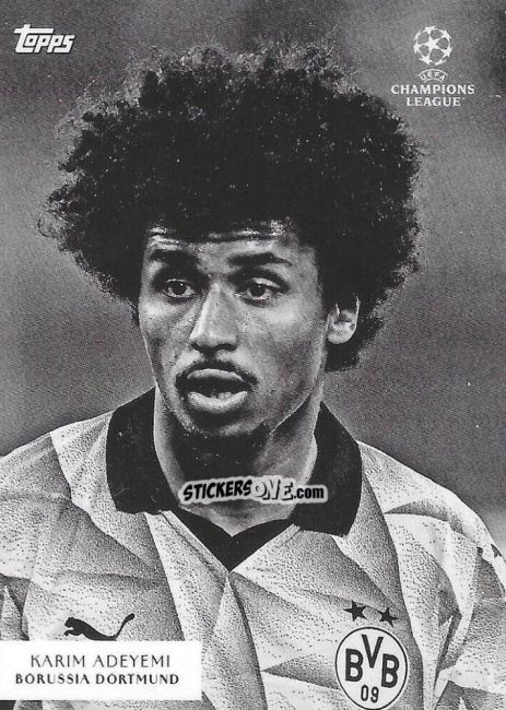 Cromo Karim Adeyemi - Simplicidad UEFA Club Competitions 2023-2024 n. PO11 - Topps