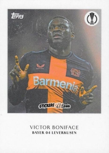 Cromo Victor Boniface - Simplicidad UEFA Club Competitions 2023-2024 n. PL10 - Topps