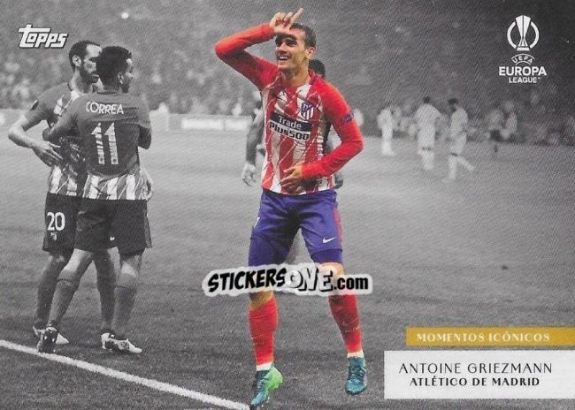 Cromo Antoine Griezmann - Simplicidad UEFA Club Competitions 2023-2024 n. MI9 - Topps