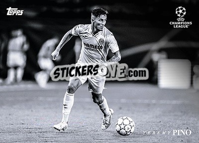 Sticker Yeremy Pino - Simplicidad UEFA Club Competitions 2021-2022
 n. 8 - Topps