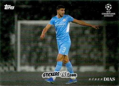 Cromo Rúben Dias - Simplicidad UEFA Club Competitions 2021-2022
 n. 19 - Topps