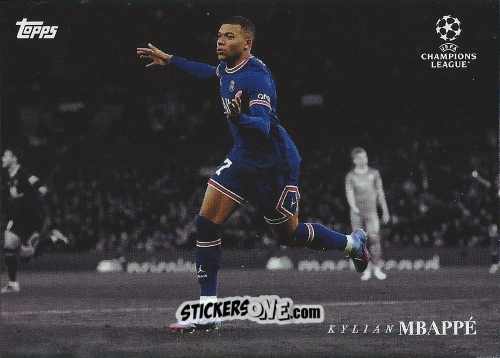 Figurina Kylian Mbappe - Simplicidad UEFA Club Competitions 2021-2022
 n. 29 - Topps