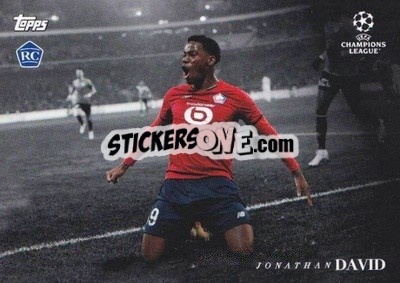 Sticker Jonathan David - Simplicidad UEFA Club Competitions 2021-2022
 n. 41 - Topps