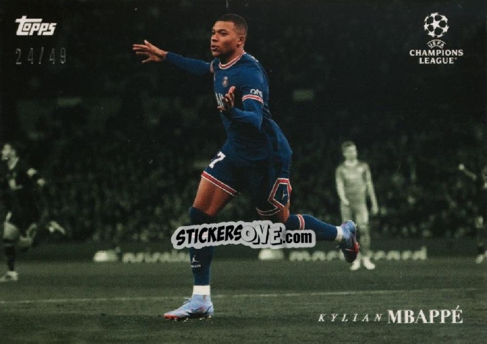 Cromo Kylian Mbappe - Simplicidad UEFA Club Competitions 2021-2022
 n. 29gr - Topps