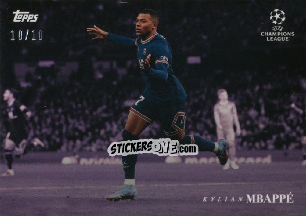 Cromo Kylian Mbappe - Simplicidad UEFA Club Competitions 2021-2022
 n. 29p - Topps