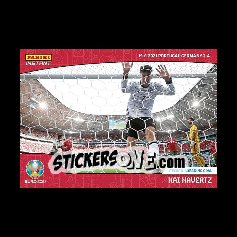 Sticker Kai Havertz - INSTANT UEFA EURO 2020 Adrenalyn XL
 n. 24 - Panini