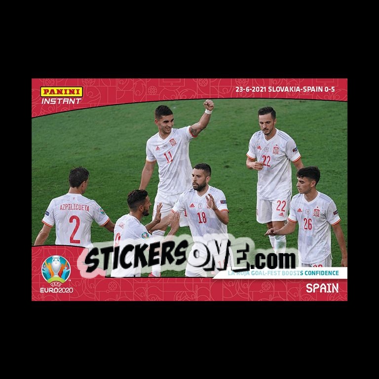 Sticker Team - INSTANT UEFA EURO 2020 Adrenalyn XL
 n. 35 - Panini