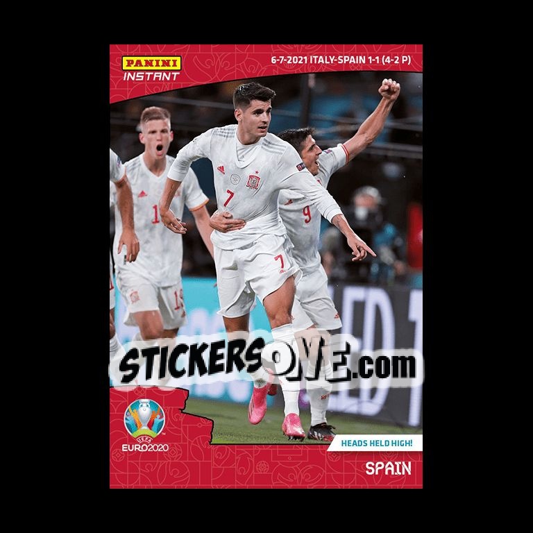 Sticker Team - INSTANT UEFA EURO 2020 Adrenalyn XL
 n. 58 - Panini