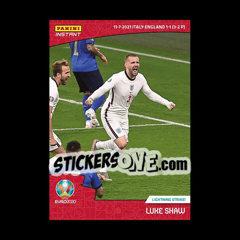 Sticker Luke Shaw - INSTANT UEFA EURO 2020 Adrenalyn XL
 n. 65 - Panini