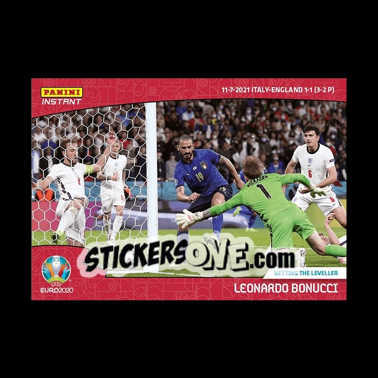 Sticker Leonardo Bonucci - INSTANT UEFA EURO 2020 Adrenalyn XL
 n. 66 - Panini