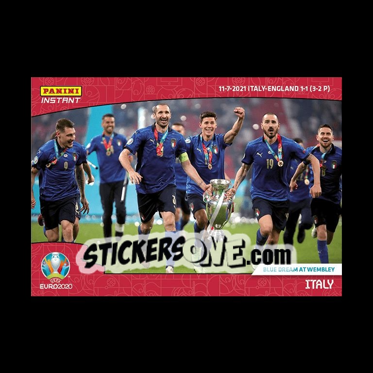 Sticker Team - INSTANT UEFA EURO 2020 Adrenalyn XL
 n. 71 - Panini