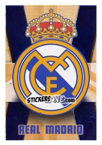 Sticker Escudo - Real Madrid 2013-2014 n. 1 - Panini