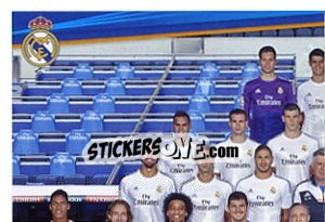 Sticker Team shot - Real Madrid 2013-2014 n. 2 - Panini