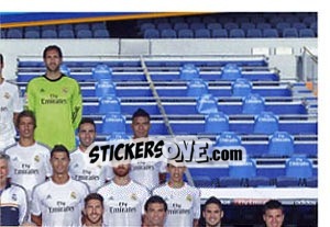 Sticker Team shot - Real Madrid 2013-2014 n. 3 - Panini