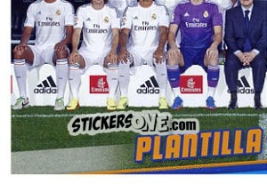 Sticker Team shot - Real Madrid 2013-2014 n. 4 - Panini