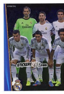 Sticker Afición banderas - Real Madrid 2013-2014 - Panini