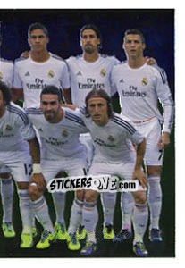 Sticker Afición banderas - Real Madrid 2013-2014 - Panini