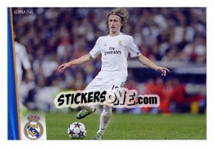 Sticker Luka Modric - Real Madrid 2013-2014 n. 13 - Panini