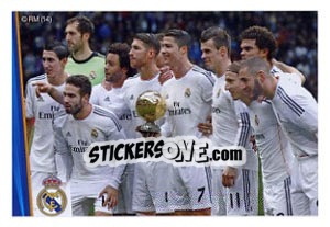 Sticker Cristiano Ronaldo - Real Madrid 2013-2014 n. 15 - Panini