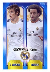 Sticker Coentrao / Marcelo - Real Madrid 2013-2014 - Panini