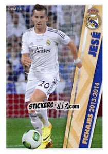 Sticker Jesé - Real Madrid 2013-2014 n. 33 - Panini