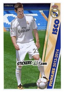 Sticker Isco - Real Madrid 2013-2014 n. 34 - Panini