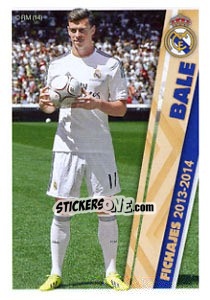 Sticker Gareth Bale - Real Madrid 2013-2014 n. 35 - Panini