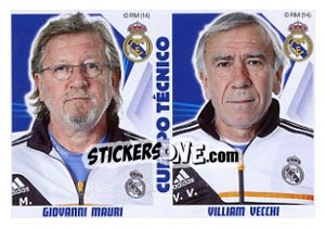 Figurina Cuerpo Técnico - Real Madrid 2013-2014 - Panini