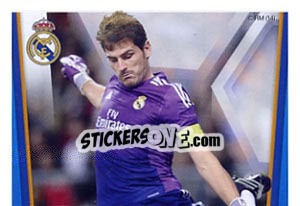 Cromo Iker Casillas - Real Madrid 2013-2014 - Panini