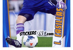 Sticker Iker Casillas - Real Madrid 2013-2014 n. 44 - Panini