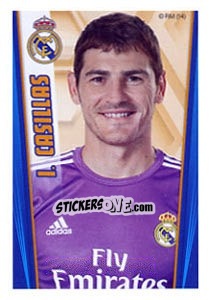 Sticker Iker Casillas - Real Madrid 2013-2014 - Panini