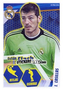 Sticker Iker Casillas - Real Madrid 2013-2014 - Panini