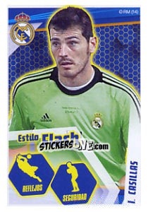 Sticker Iker Casillas - Real Madrid 2013-2014 n. 46 - Panini