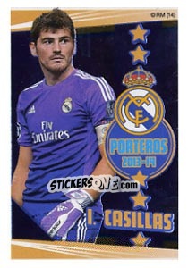 Cromo Iker Casillas - Real Madrid 2013-2014 - Panini