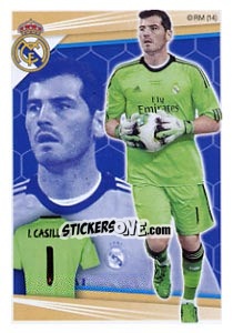 Sticker Iker Casillas - Real Madrid 2013-2014 n. 48 - Panini