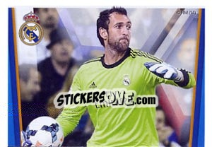 Cromo Diego López - Real Madrid 2013-2014 - Panini