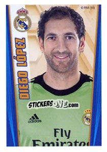 Cromo Diego López - Real Madrid 2013-2014 - Panini