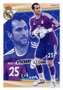 Cromo Diego López - Real Madrid 2013-2014 n. 54 - Panini