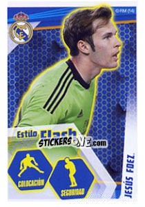 Sticker Jesús Fernandez - Real Madrid 2013-2014 - Panini