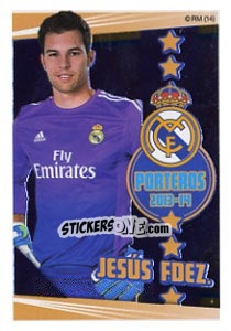 Sticker Jesús Fernandez - Real Madrid 2013-2014 - Panini