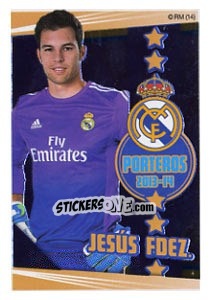 Sticker Jesús Fernandez - Real Madrid 2013-2014 n. 59 - Panini